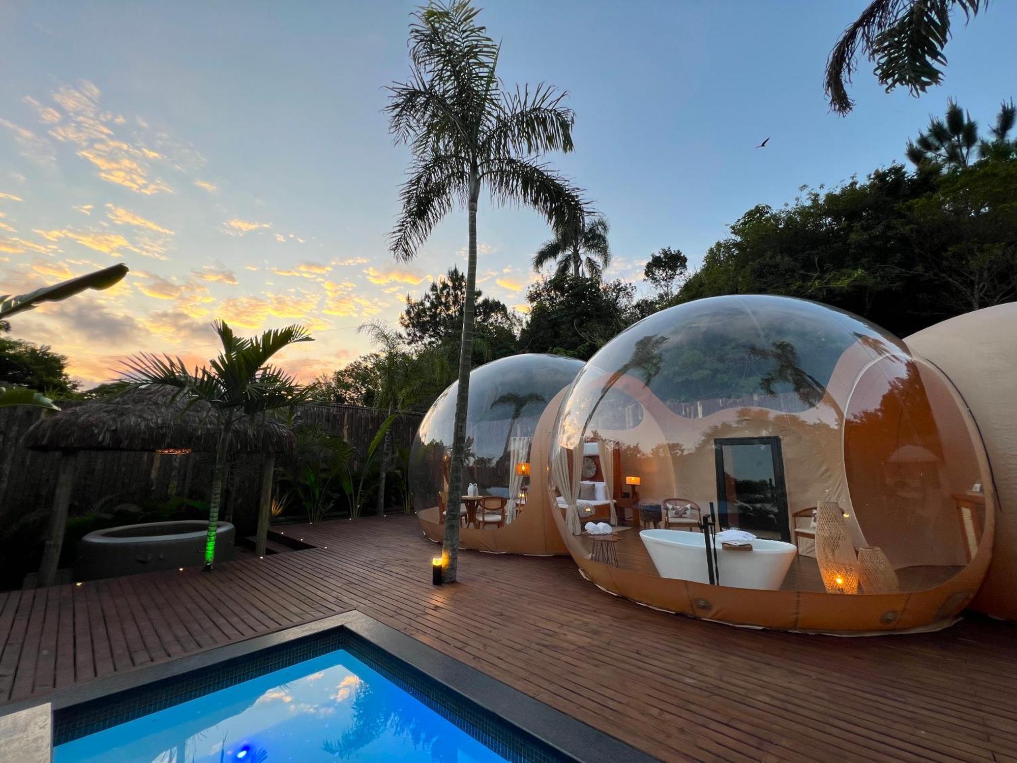 Zion Bubble Glamping Hotel Florianopolis Ngoại thất bức ảnh