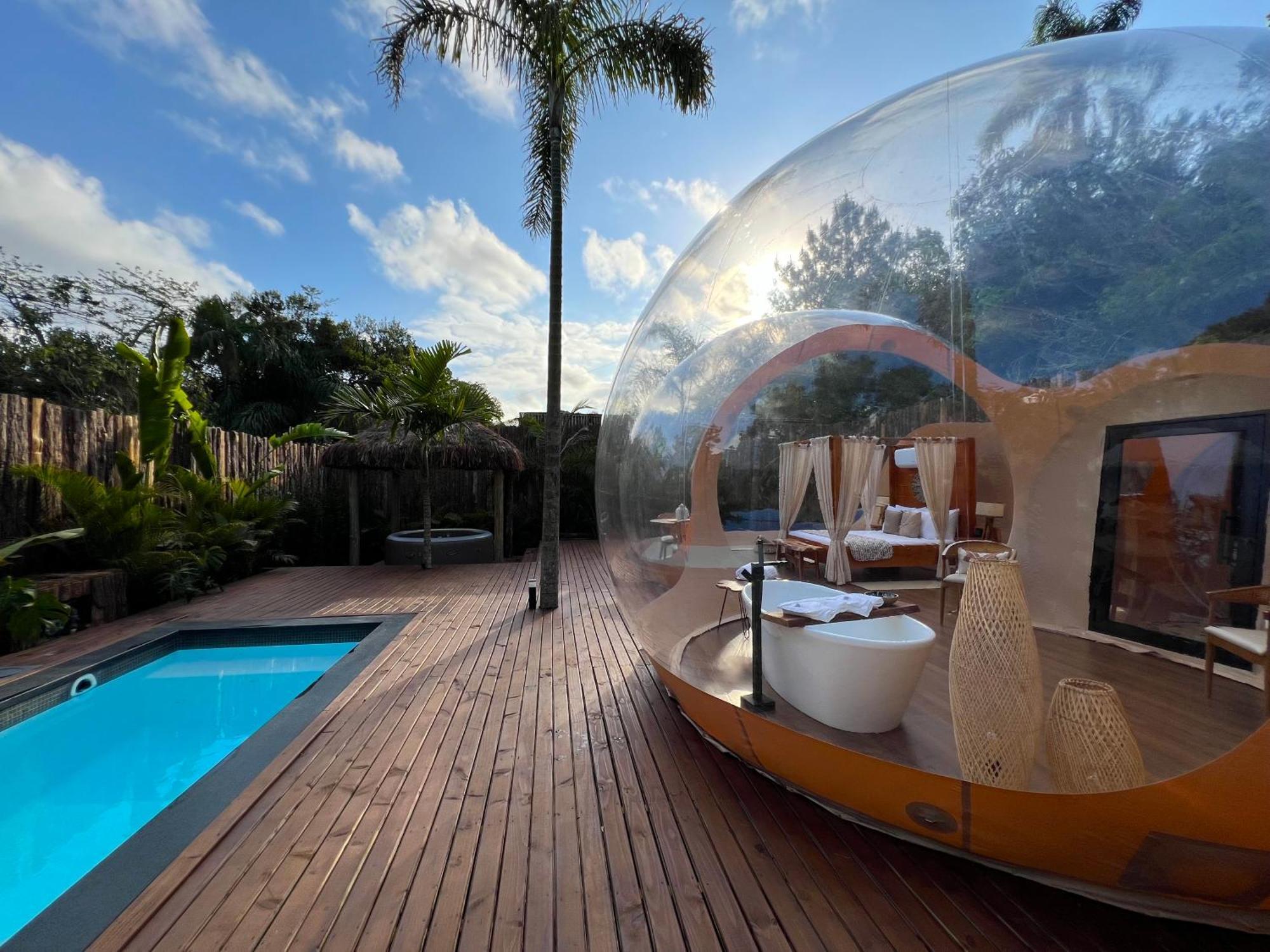 Zion Bubble Glamping Hotel Florianopolis Ngoại thất bức ảnh