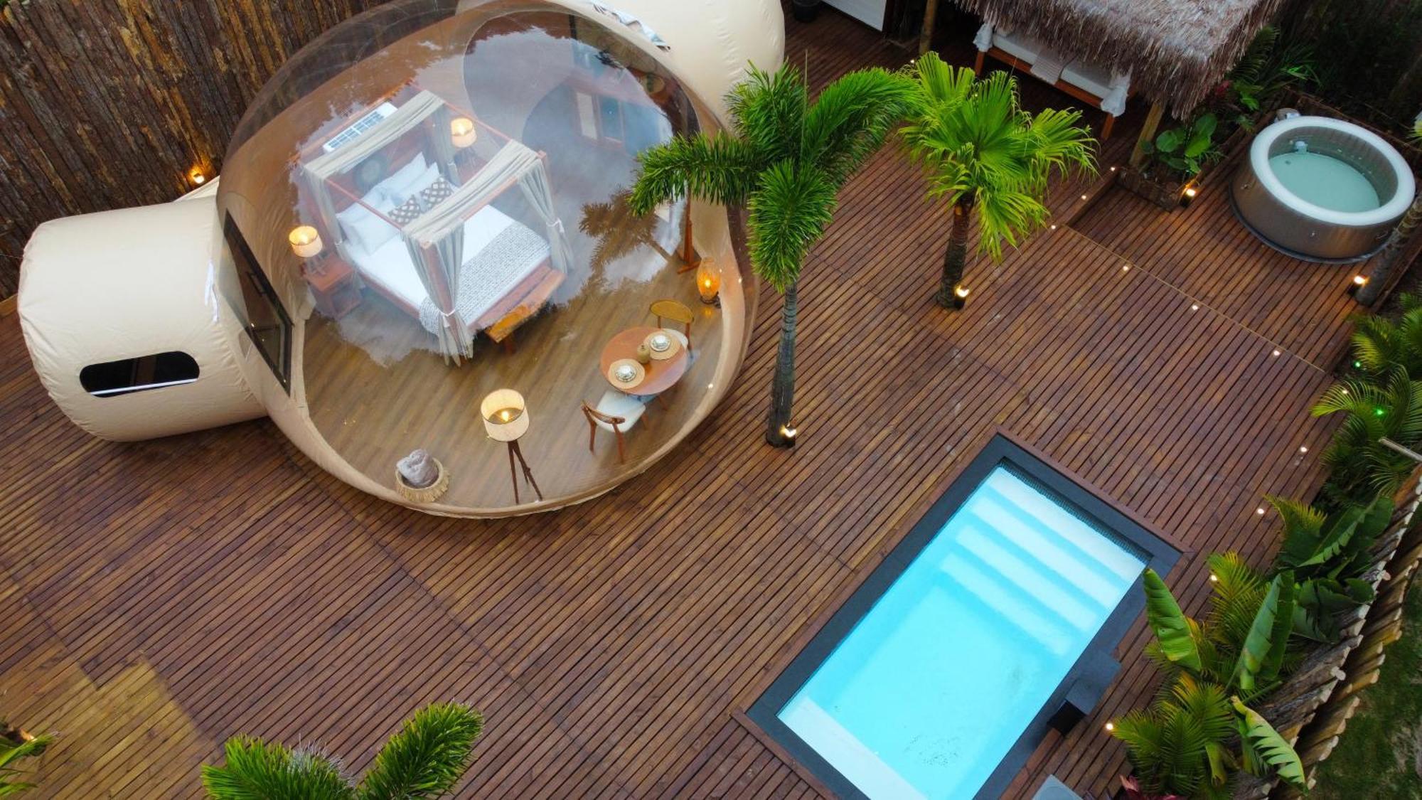 Zion Bubble Glamping Hotel Florianopolis Ngoại thất bức ảnh