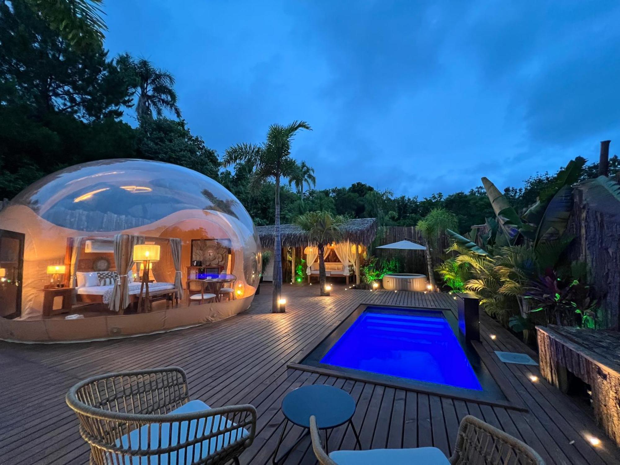 Zion Bubble Glamping Hotel Florianopolis Ngoại thất bức ảnh