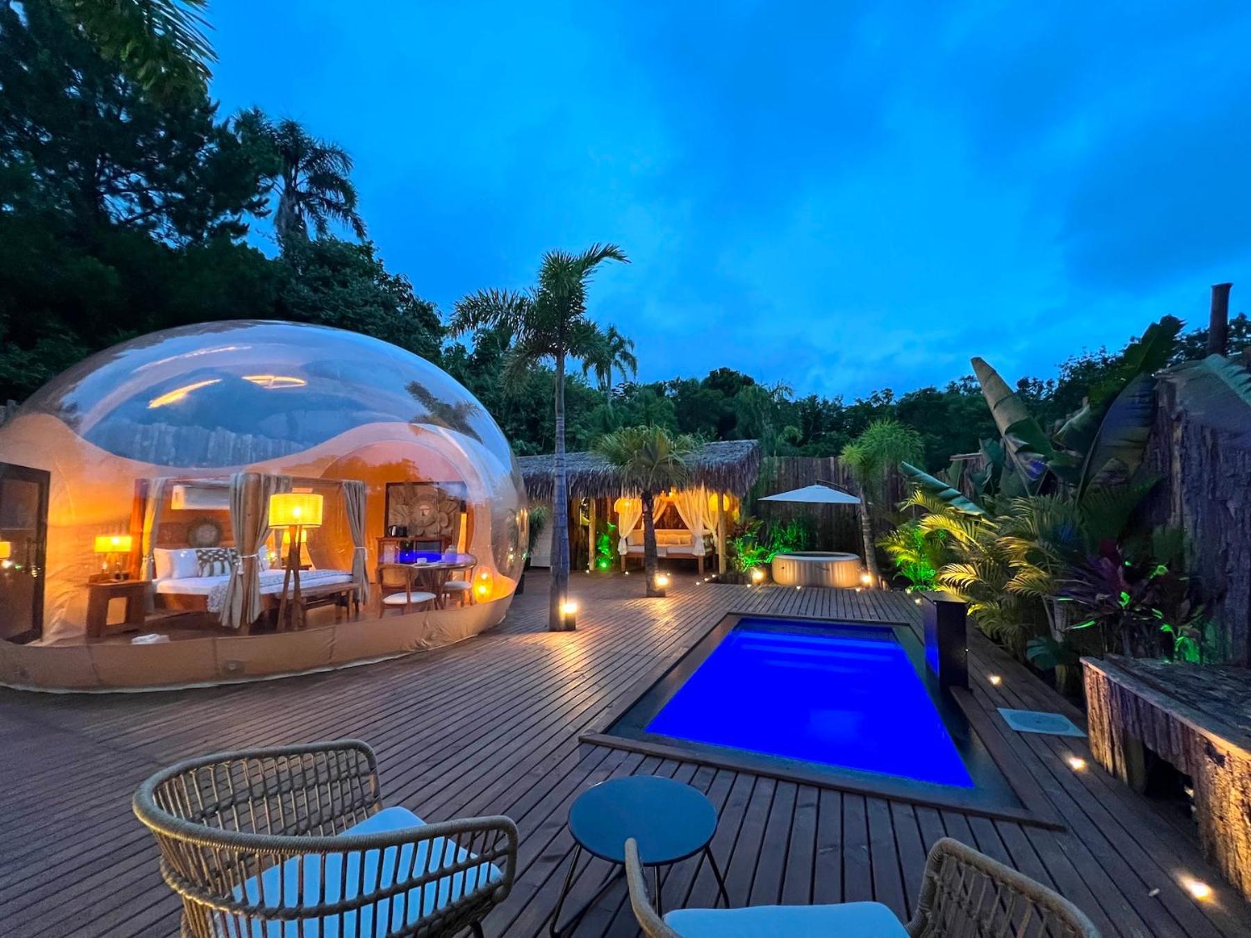 Zion Bubble Glamping Hotel Florianopolis Ngoại thất bức ảnh