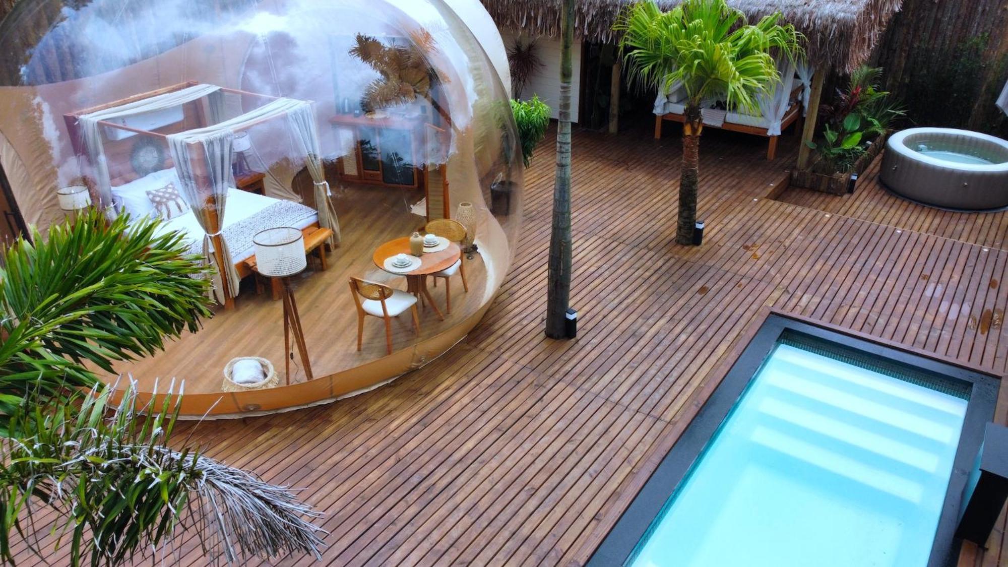 Zion Bubble Glamping Hotel Florianopolis Ngoại thất bức ảnh
